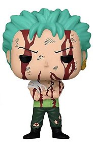 Funko Pop! Animation - One Piece - Roronoa Zoro #1496 Exclusivo Hot Topic