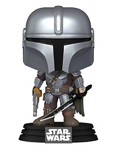 Funko Pop! Star Wars: Mandalorian - The Mandalorian with Darksaber #663