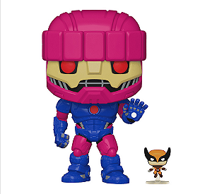 Funko Pop! Marvel - X-Men Sentinel W/ Wolverine 10" #1054 Exclusivo