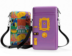 Bolsa Shoulder Bag P Vertical - Friends - Pochete Slim Kameleon