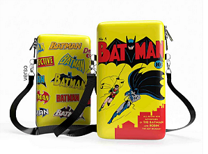 Bolsa Shoulder Bag P Vertical - Batman - Pochete Slim Kameleon