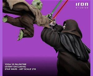 Exclusivo CCXP24 - Emperor Palpatine vs Yoda