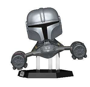 Funko Pop! Television Star Wars The Mandalorian N-1 Starfighter With R5-D4 670
