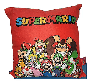 Almofada 40x40 Turma Do Mario
