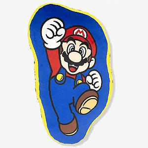 Almofada Formato Super Mario Yahoo 35cm