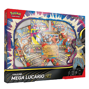Pokémon - Box Mega Lucario EX (BR)