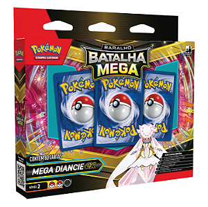 (PT-BR) Baralho Pré Construído - Baralho Batalha Rivais - Mega Diancie ex