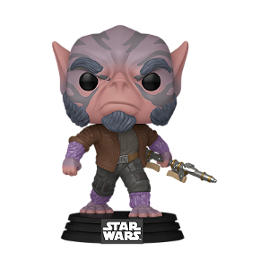 Funko Pop Star Wars Zeb Orrelios with Bo-Rifle 822