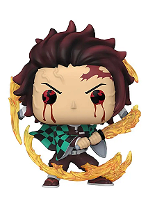 Boneco Funko Pop! Demon Slayer - Tanjiro Respiração Do Sol