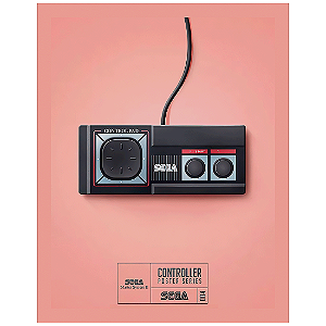 QUADRO DE METAL M - CONTROLLER MASTER SYSTEM II