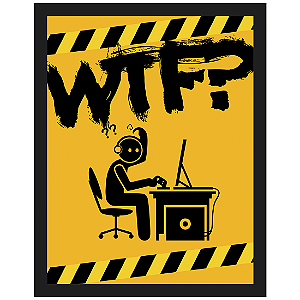 QUADRO DE METAL - WTF