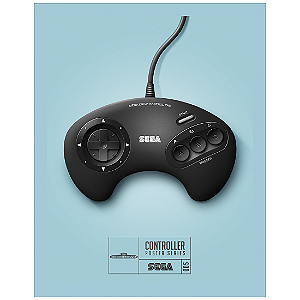 QUADRO DE METAL G - CONTROLLER MEGA DRIVE
