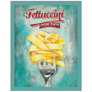 QUADRO DE METAL M - FETTUCCINI