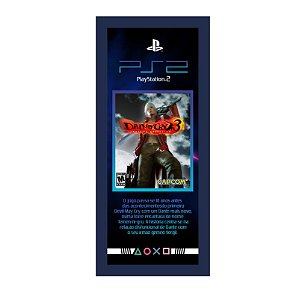 QUADRO DE METAL P - DEVIL MAY CRY 3