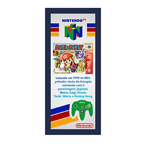 QUADRO DE METAL P - MARIO PARTY 3