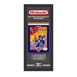 QUADRO DE METAL P - MEGA MAN 4