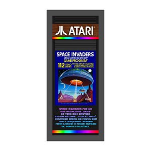 QUADRO DE METAL P - SPACE INVADERS