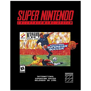 QUADRO DE METAL G - INTERNATIONAL SUPERSTAR SOCCER