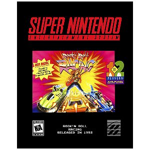 QUADRO DE METAL G - ROCK'N ROLL RACING