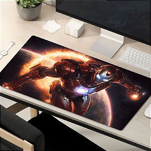MOUSEPAD GAMER GUERREIRO DE AÇO NO ESPAÇO