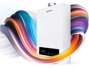 Aquecedor a gás  GLP Komeco KO 21D HOME Branco 127V/220V