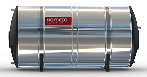Boiler 600l - Reservatório Térmico - Baixa Pressão - Prime - Komeco - Aço316