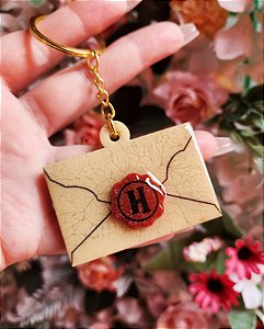 Chaveiro Carta Harry Potter