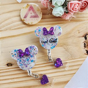 Porta Crachá Mickey/Minnie P
