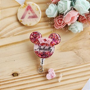Porta Crachá Mickey/Minnie P