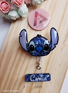 Porta Crachá Stitch P