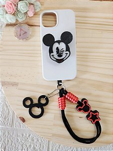 Kit PopSocket + Cordão Mickey