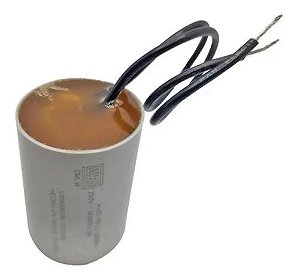 Capacitor 8uf x 250v Com Fio Weg