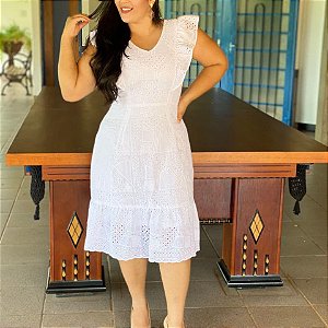 Vestido  leise  branco