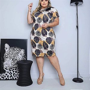 VESTIDO FOLHAGEM  G1