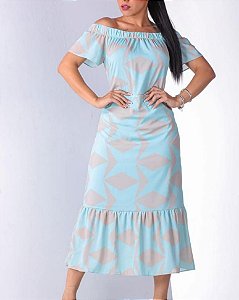 VESTIDO no crepe musseline