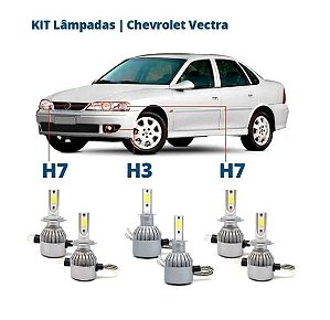 Kit Lampadas Super Led Vectra 00/05