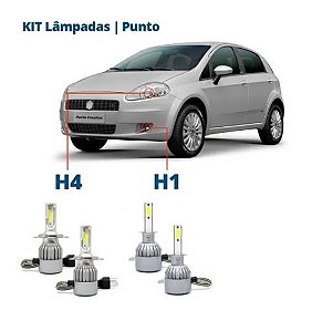 Kit Lampadas Super Led Punto 08/14