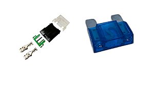 KIT 200 PORTA FUSIVEL MAX IMPORTADO + 200 FUSIVEL 60AH MAX