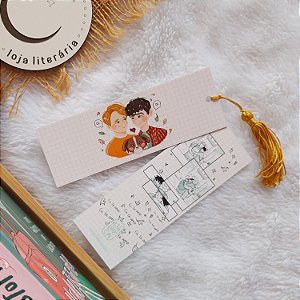 Marcador Nick & Charlie (Coleção Heartstopper)