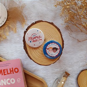 Bottons Alex & Henry fazendo história (Coleção VBSA)