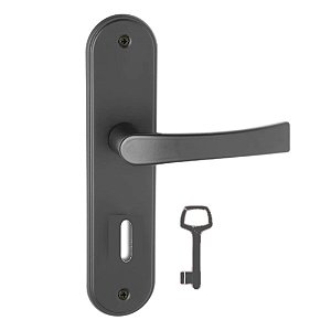 Fechadura Onix para Quarto Preta