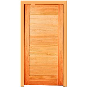 Porta Pivotante BBB Inteira de Madeira Maciça 2.14 x 1.28 m