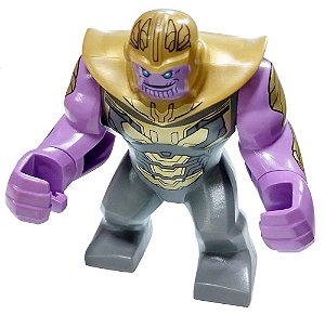 Boneco Thanos Guerra Infinita Compatível Lego Montar Marvel