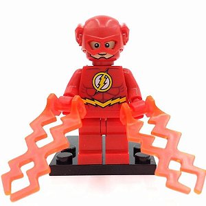 Boneco Flash Compatível Lego Montar Marvel