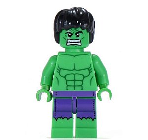 Boneco Hulk Compatível Lego Montar Marvel