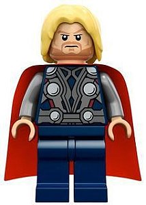 Boneco Thor Compatível Lego Montar Marvel