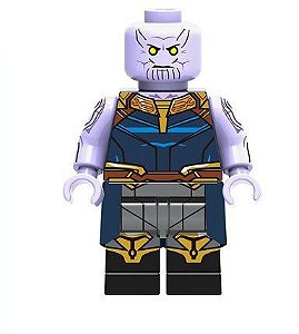 Boneco Thanos Compatível Lego Montar Marvel