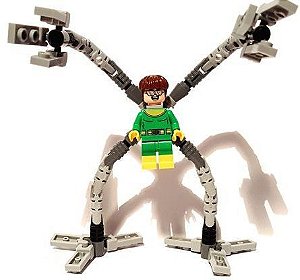 Boneco Doutor Octopus Filme Compatível Lego Montar Marvel