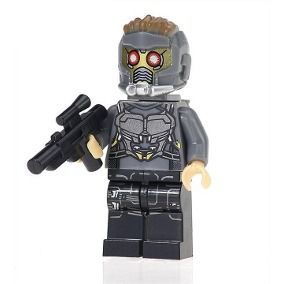 Boneco Senhor das Estrelas Guerra infinita Compatível Lego Montar Marvel