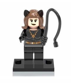 Boneco Mulher Gato Filme Compatível Lego Montar Dc Comics